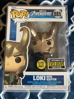 Funko Pop! Marvel Avengers 985 Loki with Scepter